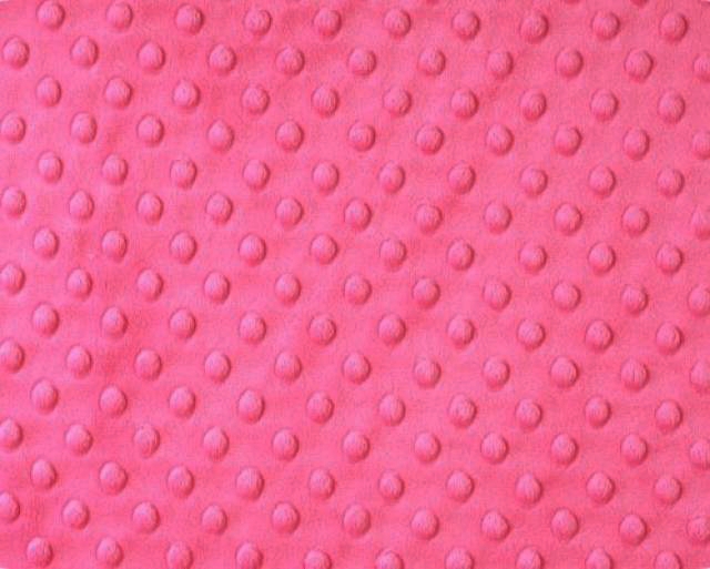 Fuchsia Cuddle Dimple Dot Fabric