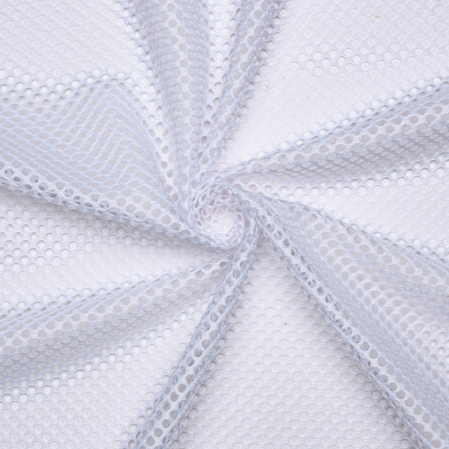 White King Mesh Jersey Fabric