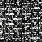 Oakland Raiders Allovers NFL Fleece Fabric