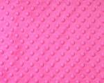 Fuchsia Minky Dimple Dot Fabric