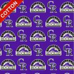 Colorado Rockies MLB Cotton Fabric