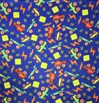 Monster Trucks Toys Fleece Fabric