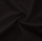 Black Pro Mesh Heavy Jersey Fabric