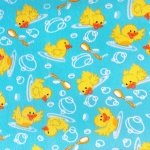 Rubber Duckies Allover Fleece Fabric