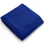 Royal Blue Solid Anti-Pill Fleece Fabric