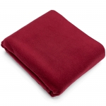 Burgundy Solid Anti-Pill Fleece Fabric