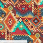 Frontier Native American Fleece Fabric