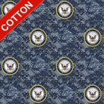 United States Navy Grate Cotton Fabric