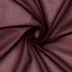 Maroon Micro Mesh Jersey Fabric