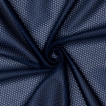 Navy Micro Mesh Jersey Fabric