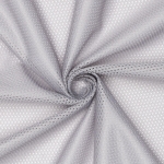 Silver Micro Mesh Jersey Fabric