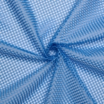 Columbia Blue King Mesh Jersey Fabric