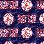 Boston Red Sox MLB Cotton Fabric